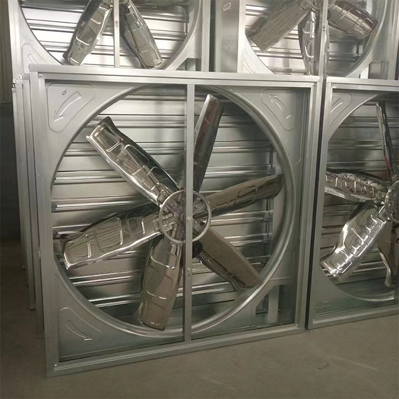 Wall Mount Heavy Duty Industrial Poultry Paint Booth 1500 6000 Cfm Exhaust Fan for Home