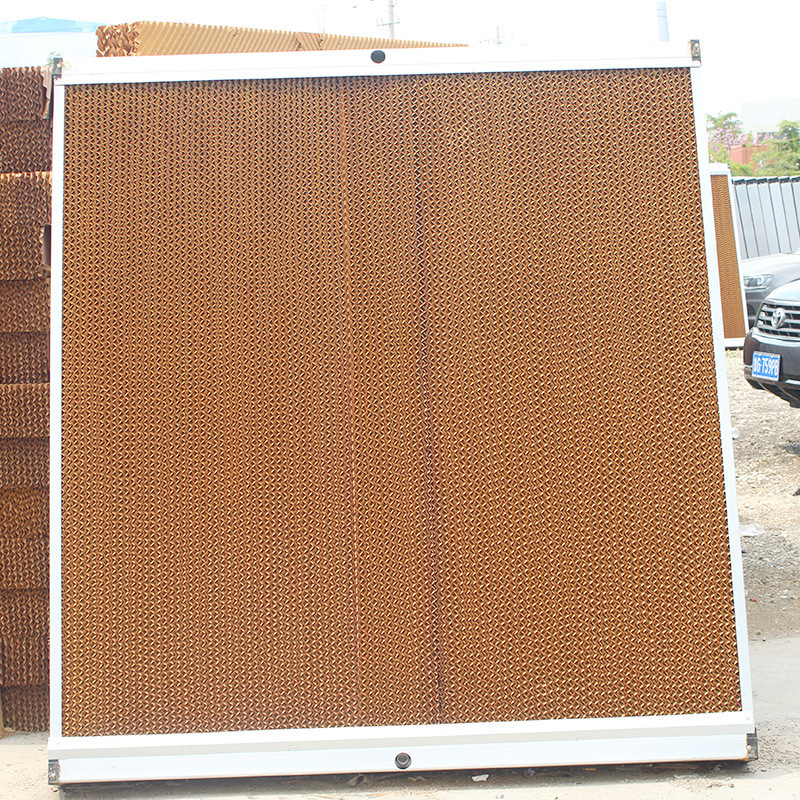 Energy Saving Cellulose Honeycomb Evaporative Cooling Pad for Agriculture Greenhouse Air Ventilation Water Cooling