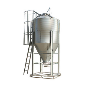 Sale Silos 200 Ton Grain Bin Silo With Ventilation Feed Silos