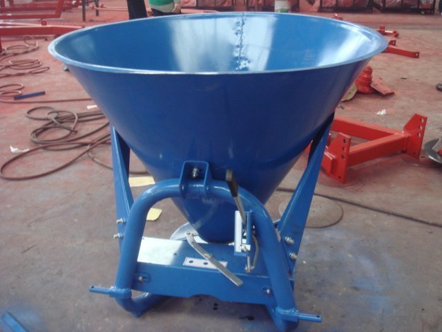 CRD  driven 3 point manual fertilizer seed spreaders for tractor