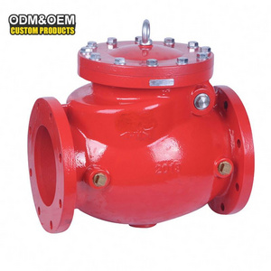 Vacuum Pneumatic Gate Valves Ccq-200 Ductile Iron Double Flanged Butterfly Valve Flanged type Swing Check Valve