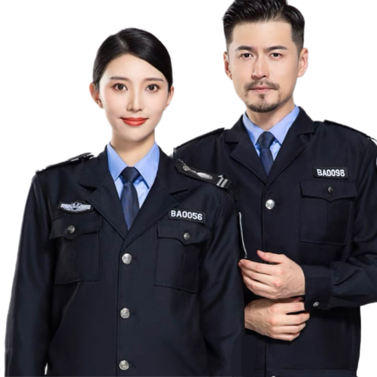 Spring and Autumn Custom Wholesale High Quality Airline Aviation Green Men Women Pilot Uniforms Staff Uniforms