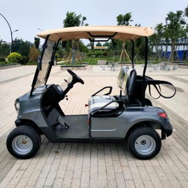 Chinese Made 2 Seat 4 Wheel Drive Golf Carts And Off-Road Golf Carts Are Used For Club Receptions