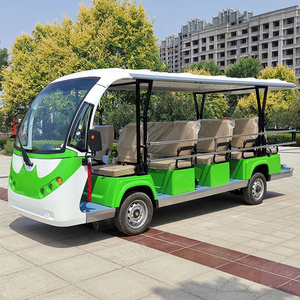 Park Scenic Spot Hotel Reception Tourist Classic Vehicle City Tour 14 Seats Passenger Electric Mini Sightseeing Bus