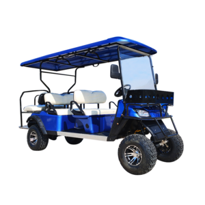 Price 6 Passenger Club Car 6 Seater 4 Wheels And Tires Chinese Lithium Battery Cheap Electric Golf Carts