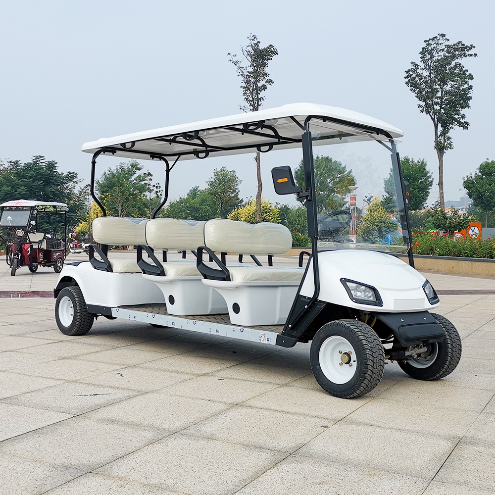 High-Speed Customizable Electric Golf Cart 8-Passenger Golf Cart For Sale