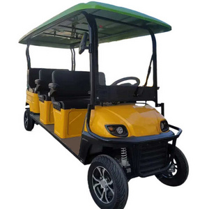 Wholesale Cheap 6 People Seats Golf Cart Electric Golf Cart 4 Wheel Golf Club Car Sightseeing Carts