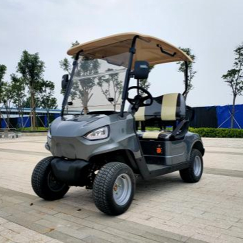 Chinese Made 2 Seat 4 Wheel Drive Golf Carts And Off-Road Golf Carts Are Used For Club Receptions