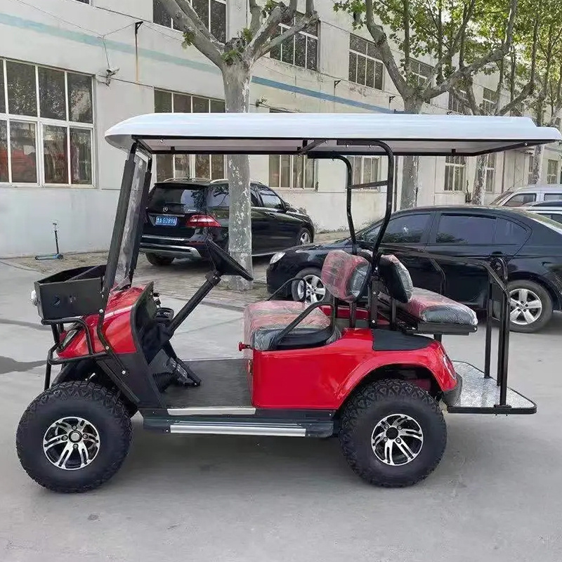 The New Fashion High Performance 2 Seater Golf Cart With Electric Golf Cart Is Suitable For Hotel Reception