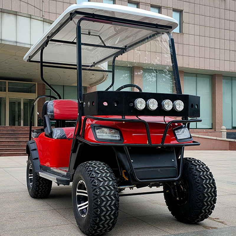 The New Fashion High Performance 2 Seater Golf Cart With Electric Golf Cart Is Suitable For Hotel Reception