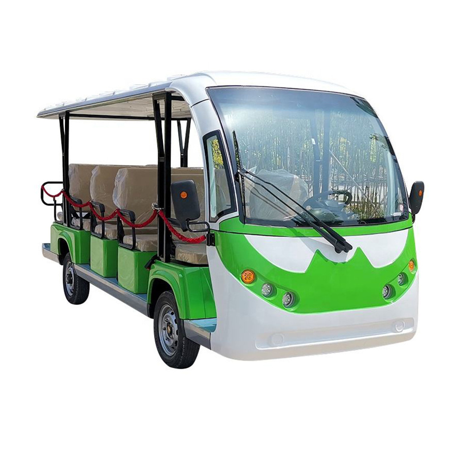 Park Scenic Spot Hotel Reception Tourist Classic Vehicle City Tour 14 Seats Passenger Electric Mini Sightseeing Bus