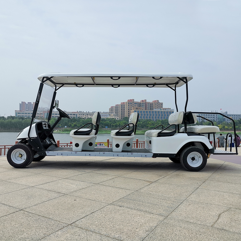 High-Speed Customizable Electric Golf Cart 8-Passenger Golf Cart For Sale