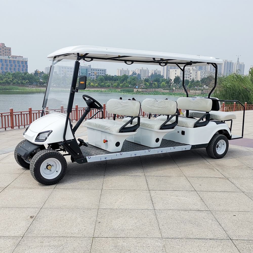 High-Speed Customizable Electric Golf Cart 8-Passenger Golf Cart For Sale