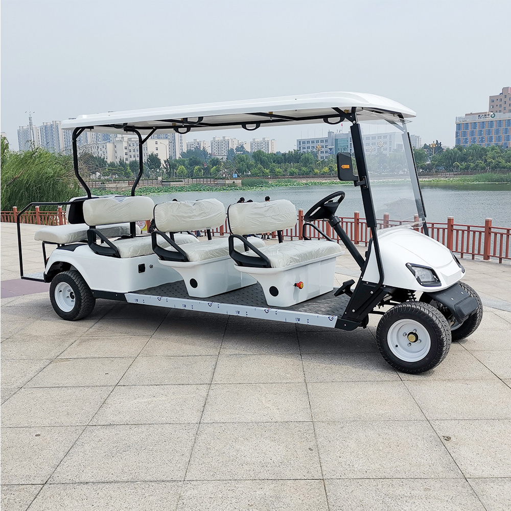 Cheap Luxury 8 Seater Low Speed 8 Seater Electric Golf Cart Ce