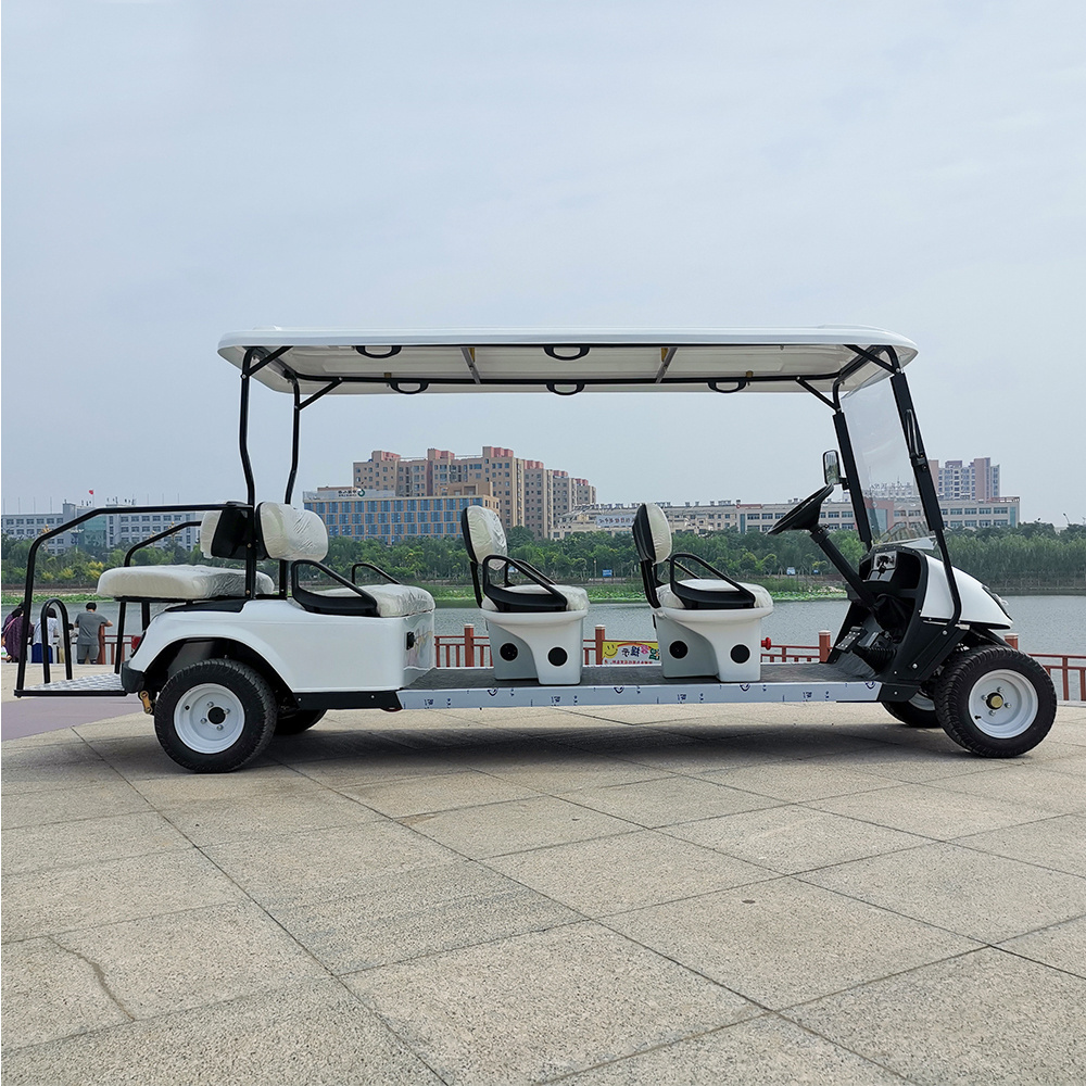 Cheap Luxury 8 Seater Low Speed 8 Seater Electric Golf Cart Ce