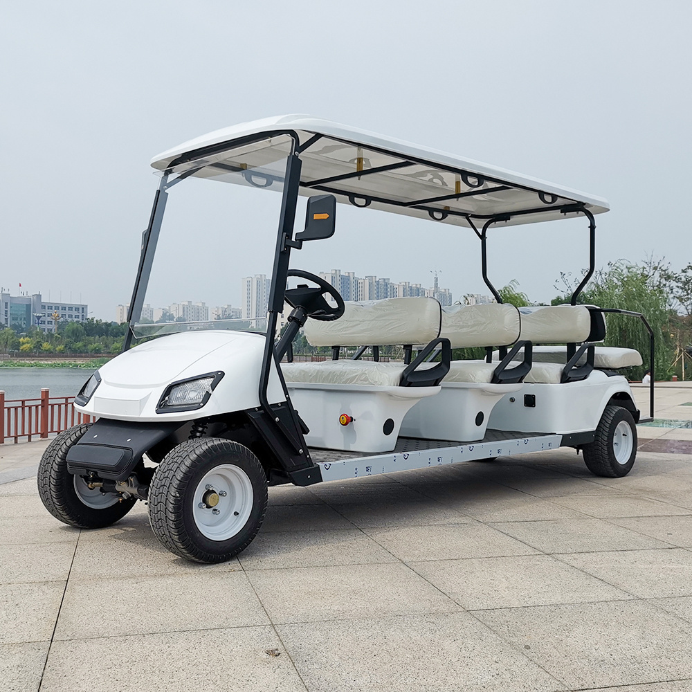 High-Speed Customizable Electric Golf Cart 8-Passenger Golf Cart For Sale