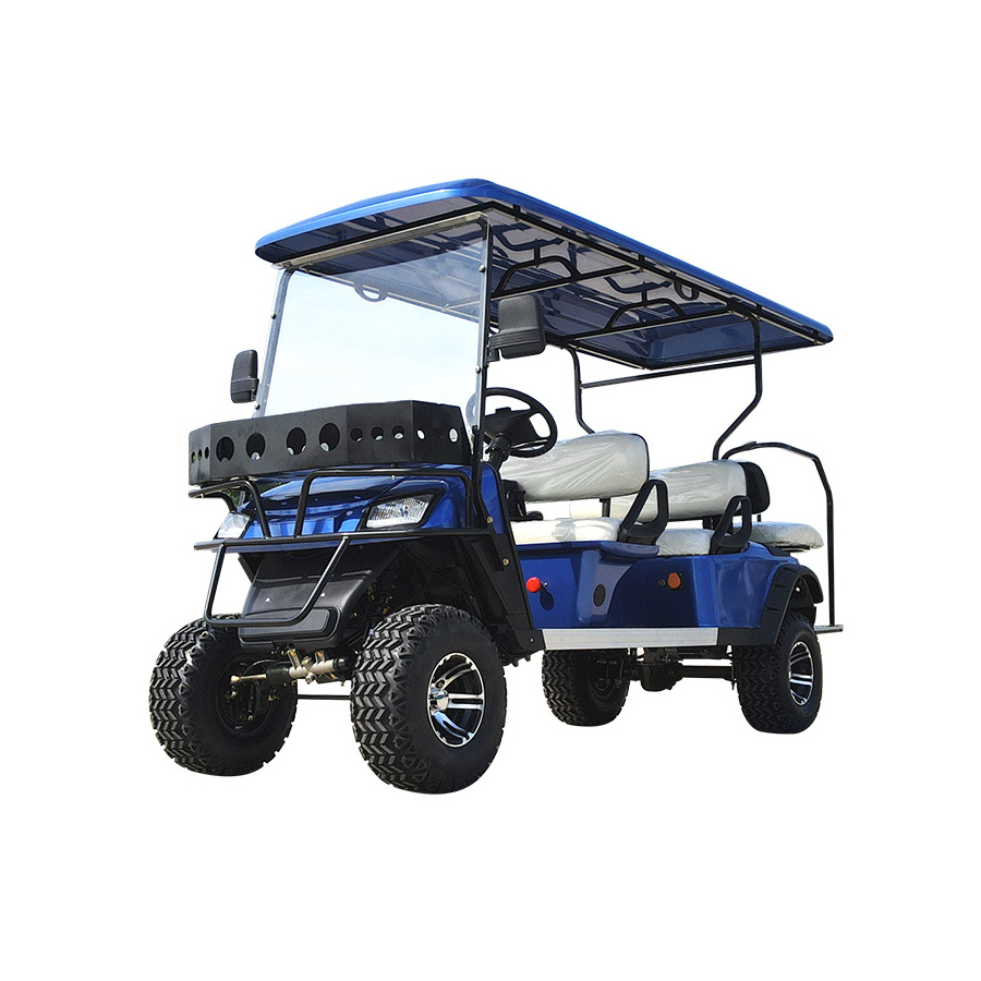 Wholesale Brand New 4 Wheel Golf Cart Utility Vehicle 6 Seater Electric Club Car Golf Cart