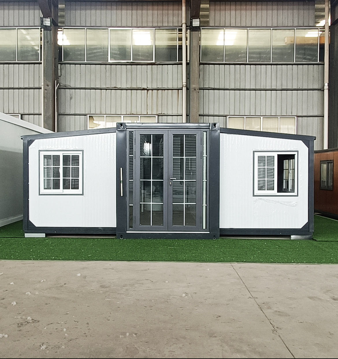 Foldable Building 2 Bedroom Portable Modular Home China Shipping 20ft 40ft Expandable Folding Container House and Other House