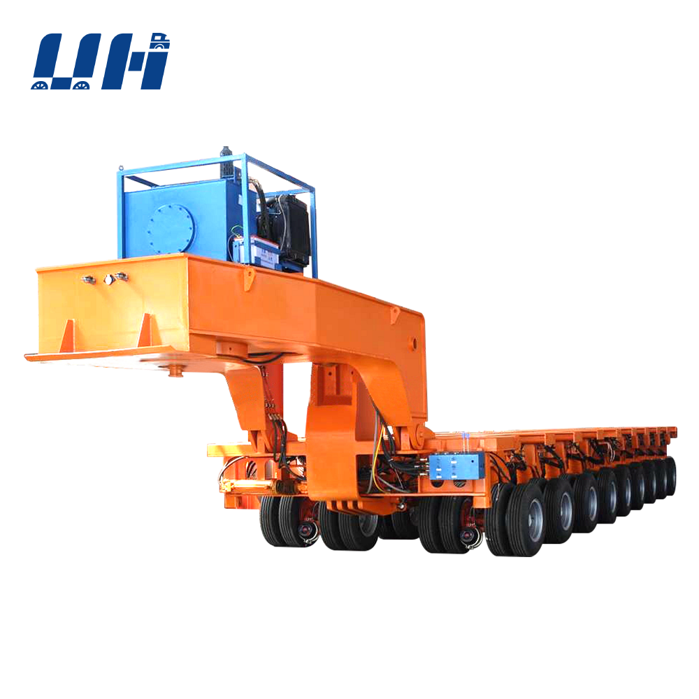 YIHAI Trailer 3 Axles 60 Tons 100 Ton Lowboy Loader Lowbed Low Bed Truck Semi Trailer