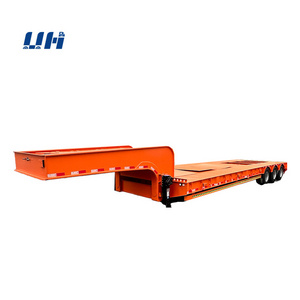 High Quality Five Axle Transport Dozer Semi Trailer Spare Tire Carrier