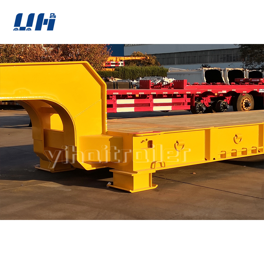 YIHAI Brand 60-200t 40/45/53/60ft Terminal Mafi Trailer Roro Mafi Trailer Use in Maritime Shipping Industry