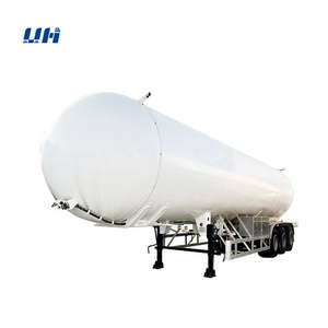 Best Price 30-60m3 Stainless Steel LPG CNG LNG Tanker Gas Tank Trailer for LPG Transport