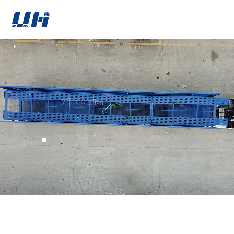 High Quality Two Axle 6 Cars Semi Trailer Spare Tire Carrier