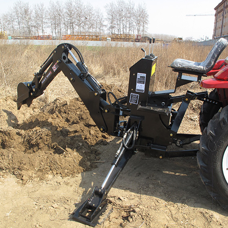 Chinese manufacturers backhoe attachment sell low prices 3 point hitch towable backhoe