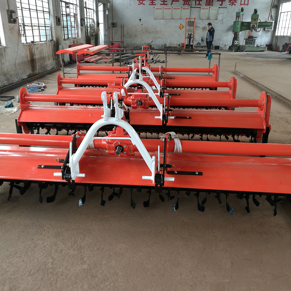 High Quality Farm Tractor Hydraulic Rotary Tiller Paddy Multi Rotovator Agriculture 3 Point Tractor Rotary Tiller for Sale