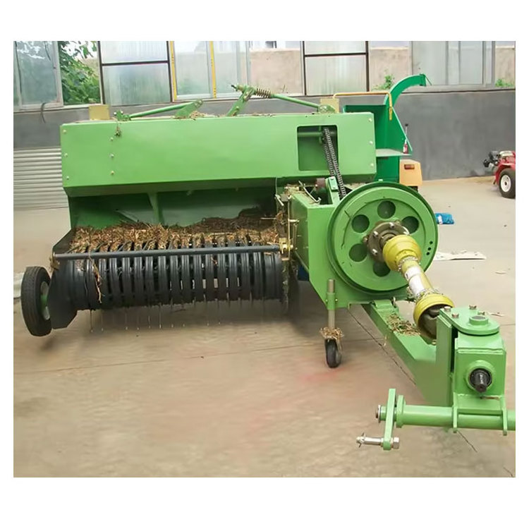 Tractor Mounted PTO Mini Baler Square Pine Straw Baler Square Hay Baler Machine for Sale