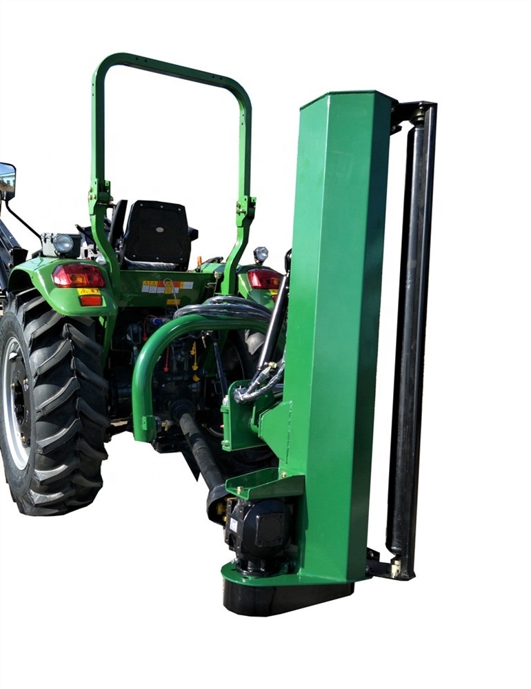 reach 90-degree, the side can be revised to left side flail mower gearbox