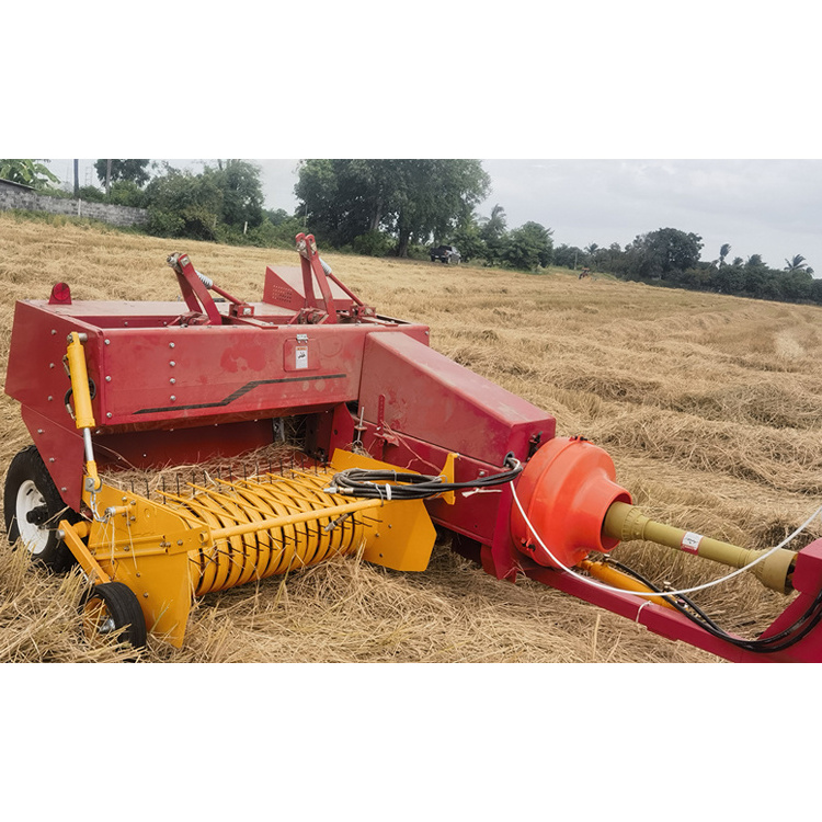 Small hay bailing machine mini walk behind square hay baler atv combi for sale