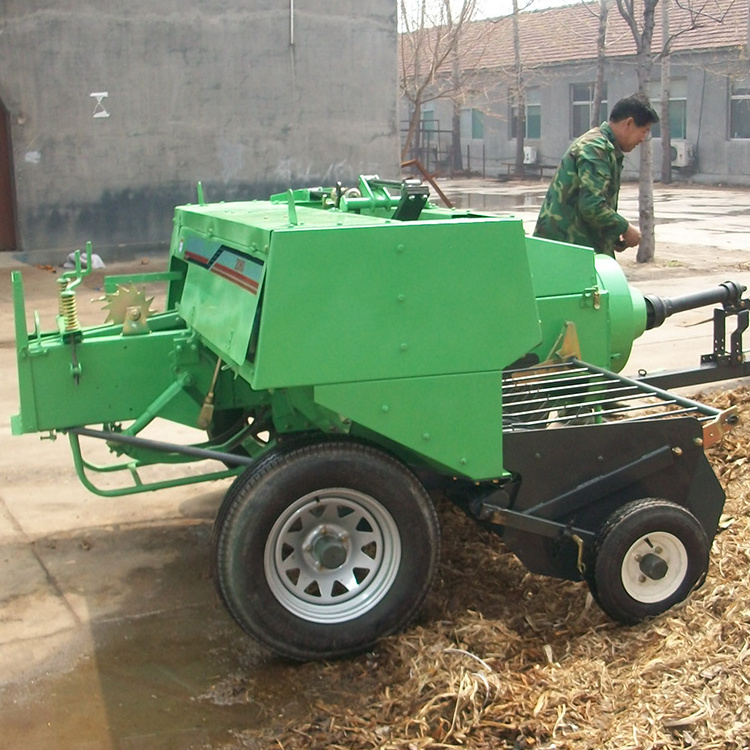 Tractor Mounted PTO Mini Baler Square Pine Straw Baler Square Hay Baler Machine for Sale