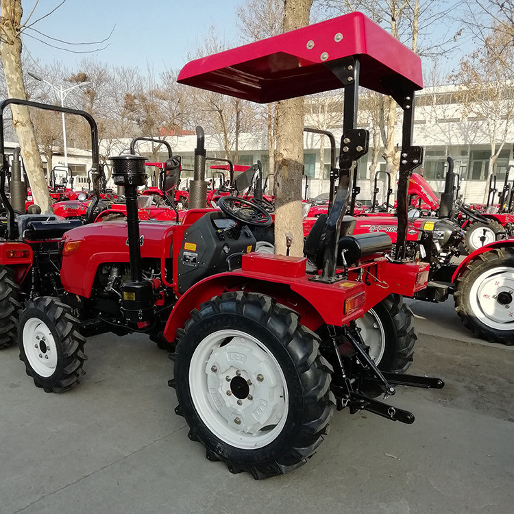 High Efficiency Agriculture Machinery 4 Wheel Tractor Mini 4wd Farm Tractor Mini Tractors Agricola For Sale