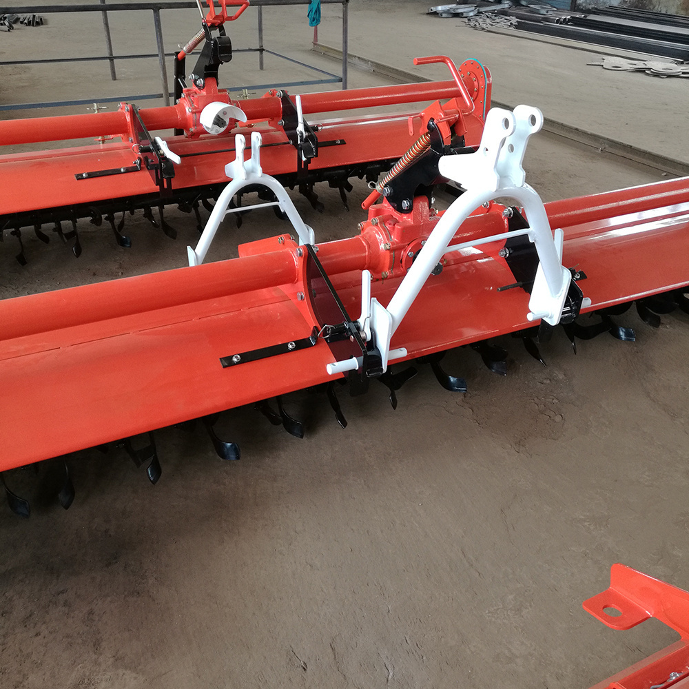 High Quality Farm Tractor Hydraulic Rotary Tiller Paddy Multi Rotovator Agriculture 3 Point Tractor Rotary Tiller for Sale