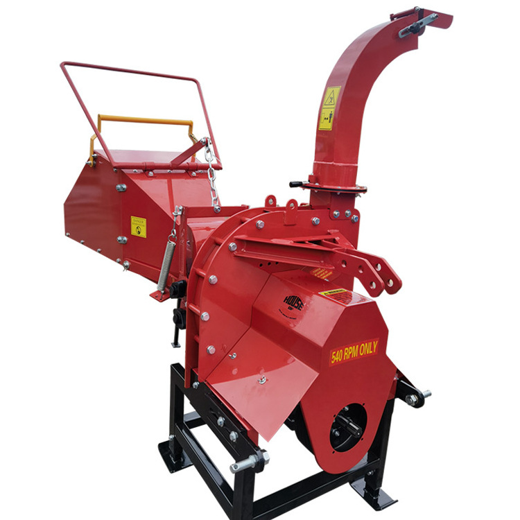 Profesional 8 inch  20hp 50HP Tractor Hydraulic wood branch leaf chipper shredder PTO driven wc 8 wood chipper