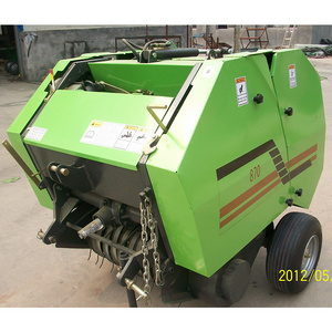 Top Selling Factory Customized Ce Approved Pine Straw Baler Round Baler Tractor Straw Corn Grass Net Round Baler