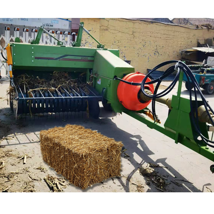 Small hay bailing machine mini walk behind square hay baler atv combi for sale