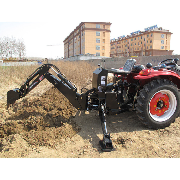 Chinese manufacturers backhoe attachment sell low prices 3 point hitch towable backhoe