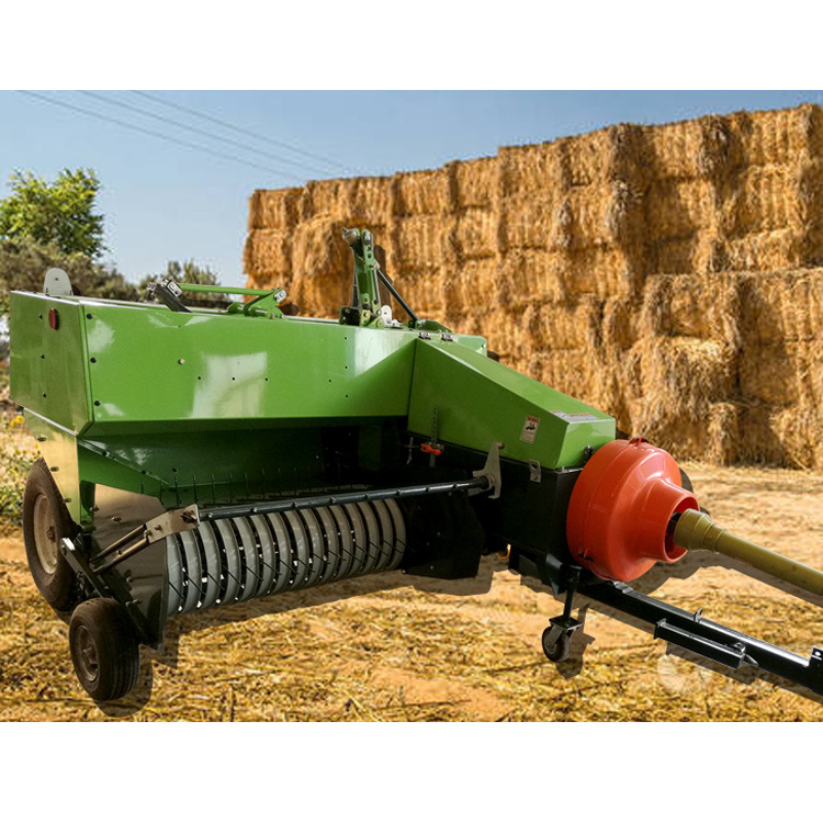 Small hay bailing machine mini walk behind square hay baler atv combi for sale