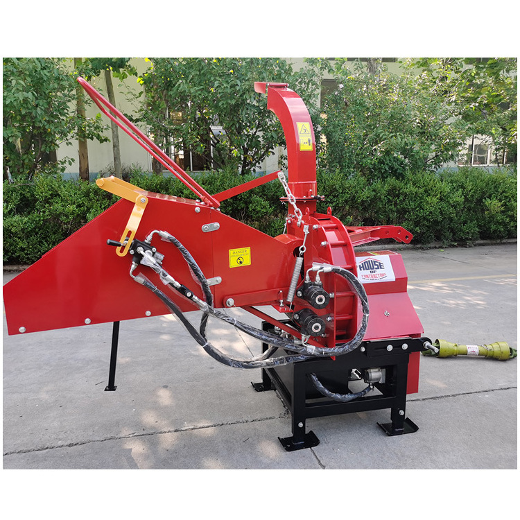 Profesional 8 inch  20hp 50HP Tractor Hydraulic wood branch leaf chipper shredder PTO driven wc 8 wood chipper