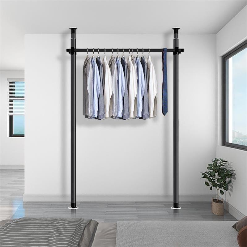 2022 New design clothes drying rack carbon steel material office coat hanger stand stainless steel clothes drying rack