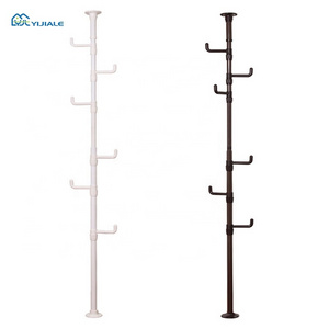 Hot Sale Clothes Standing Rack Corner Floor Tree Metal Coat Rack Stand Entryway Hanging Clothes Rack