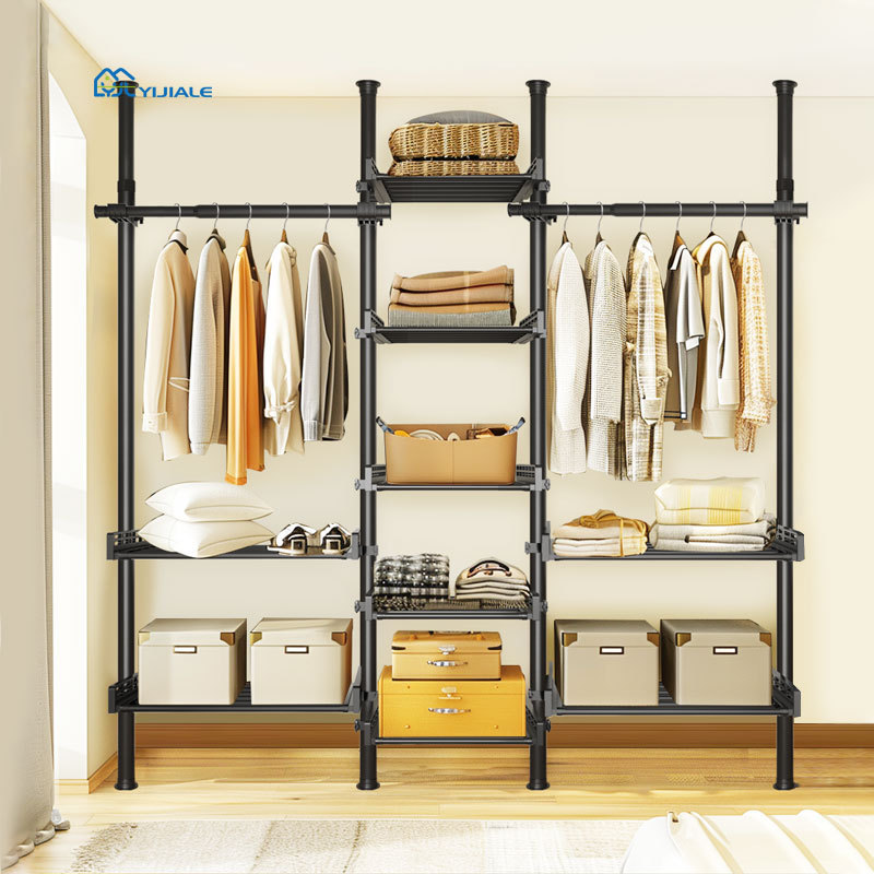 YIJIALE Walk In Closet System Wardobe Closet Wardrobe Combination Portable Wardrobe Closets