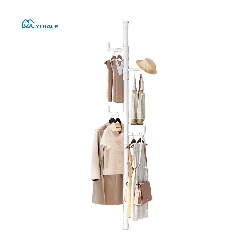 Portable Storage Durable 360 Degree Rotation Metal Bag Coat Clothes Hanger Rack Stand Carbon Steel Hat Rack Hanger