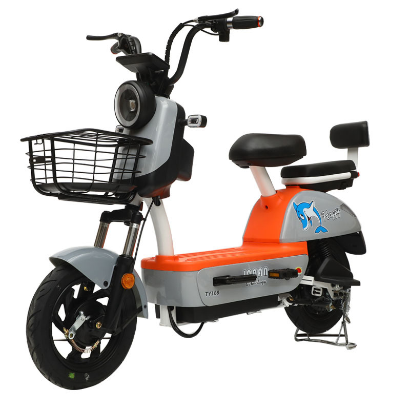 Sports Entertainment Factory-direct Price Fashionable Dolphin E Bike 350W Electric Urban Recreational Electric Pedal Bicycle