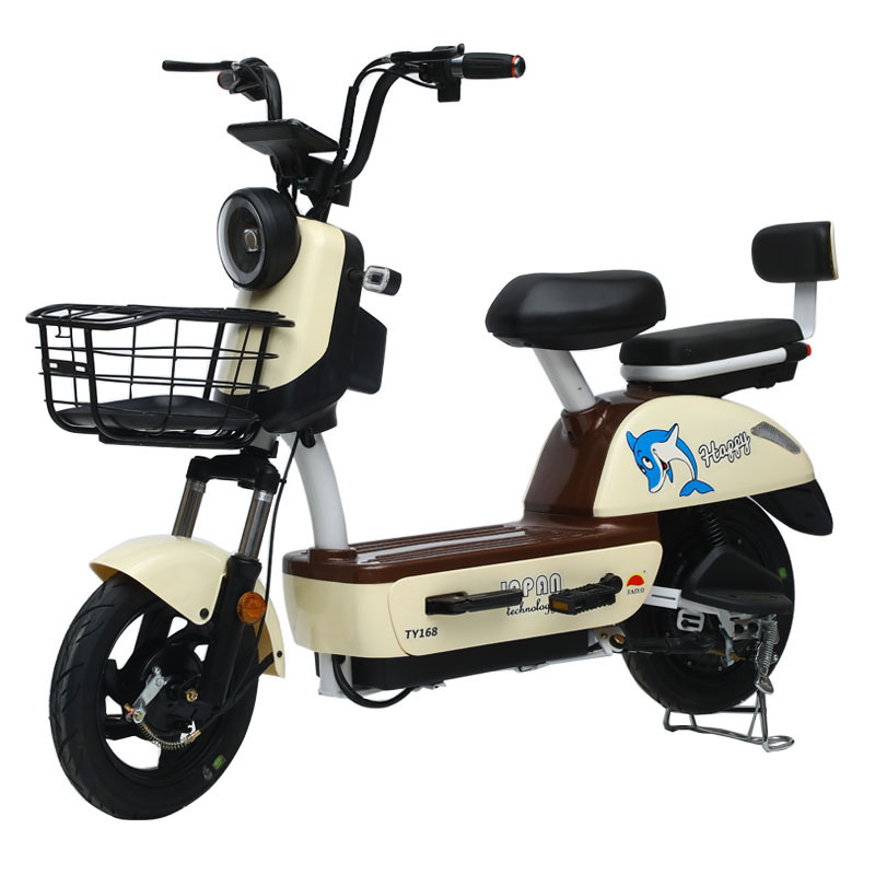 Sports Entertainment Factory-direct Price Fashionable Dolphin E Bike 350W Electric Urban Recreational Electric Pedal Bicycle