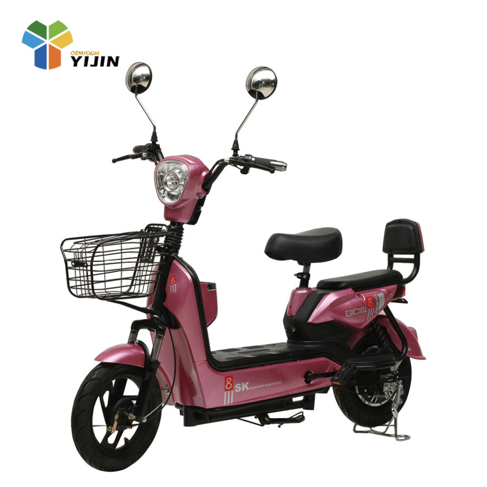 Hot selling 14inch 350w Adults Electric Scooter 48v Electronic City E-bike Women's Electric Mobility Scooter With bright light