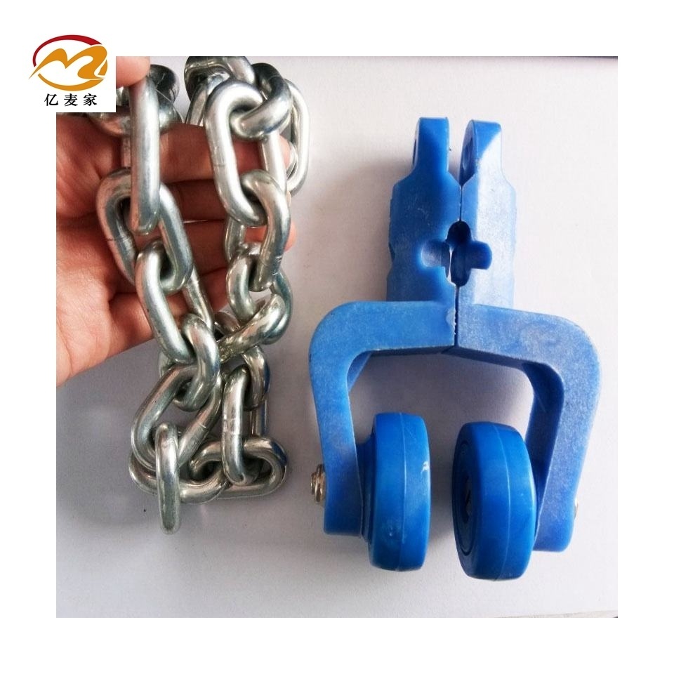 YMJ manufacture  8*25.4mm High Strength Galvanized Chain Poultry Processing Slaughter Chain