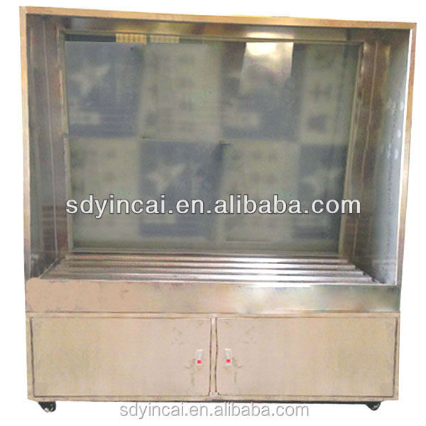 Screen Washing Booth for Silk Screen Printing Process